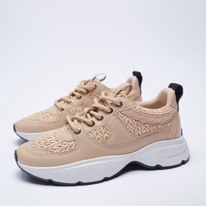 NWOT ZARA combination sneakers